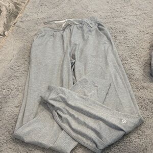 lululemon athletica Heather Gray Jogger Track Pants